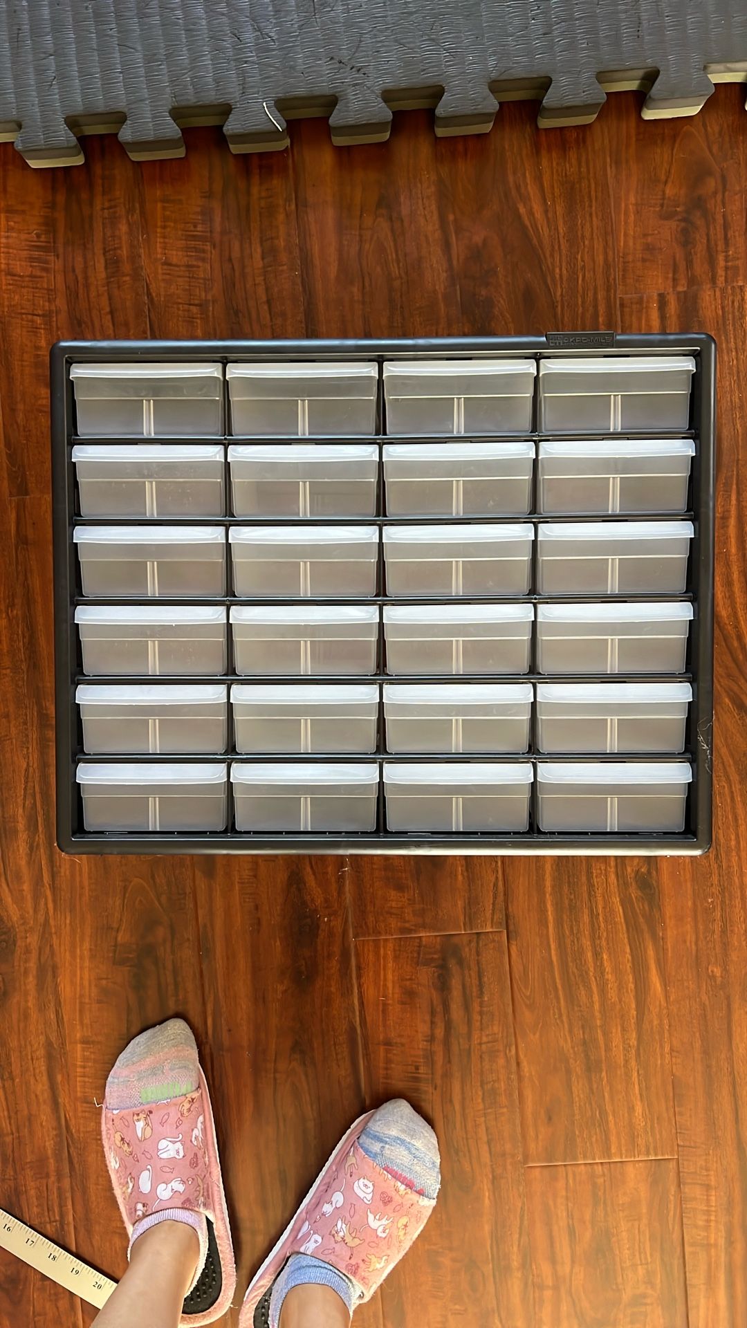 Akro - Mils 24 Drawer Plastic Drawer Strage