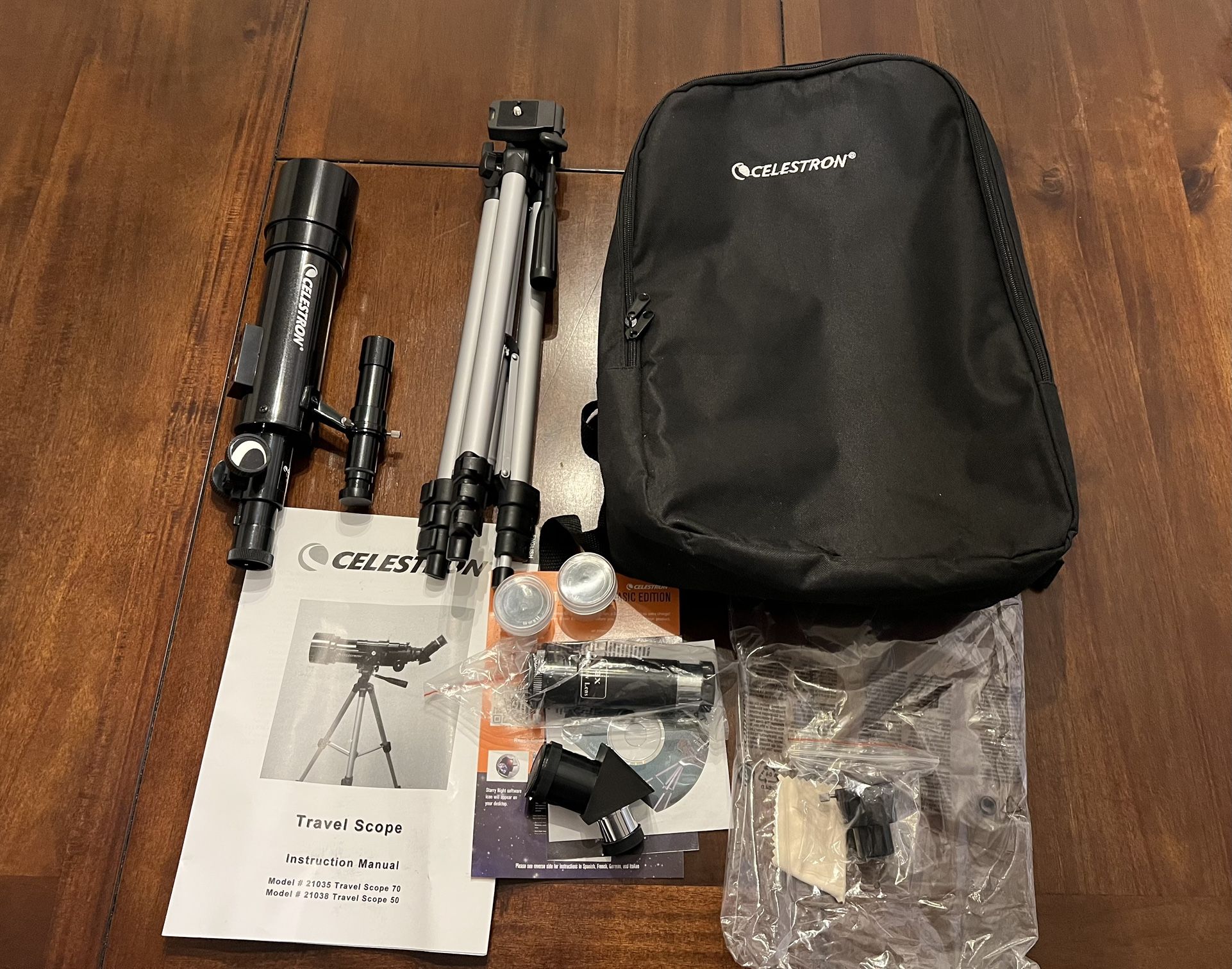 Celestron Portable Refractor Telescope 70mm