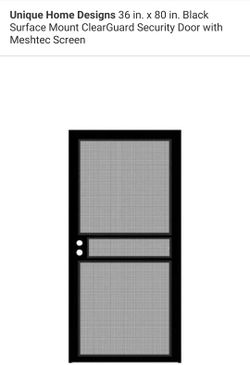 Unique Home Designs Door 36x80