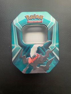 Pokémon TCG Darkrai Triple Whammy Tin by itself