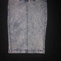 Pencil Jean skirt 