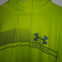 Under Armour  yellow  mens hoodie