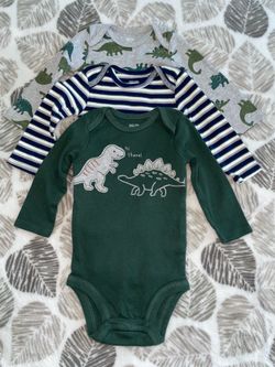 Just one you 6 months baby boy bodysuits