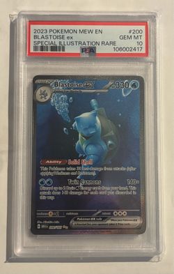 Blastoise 200/165 PSA 10