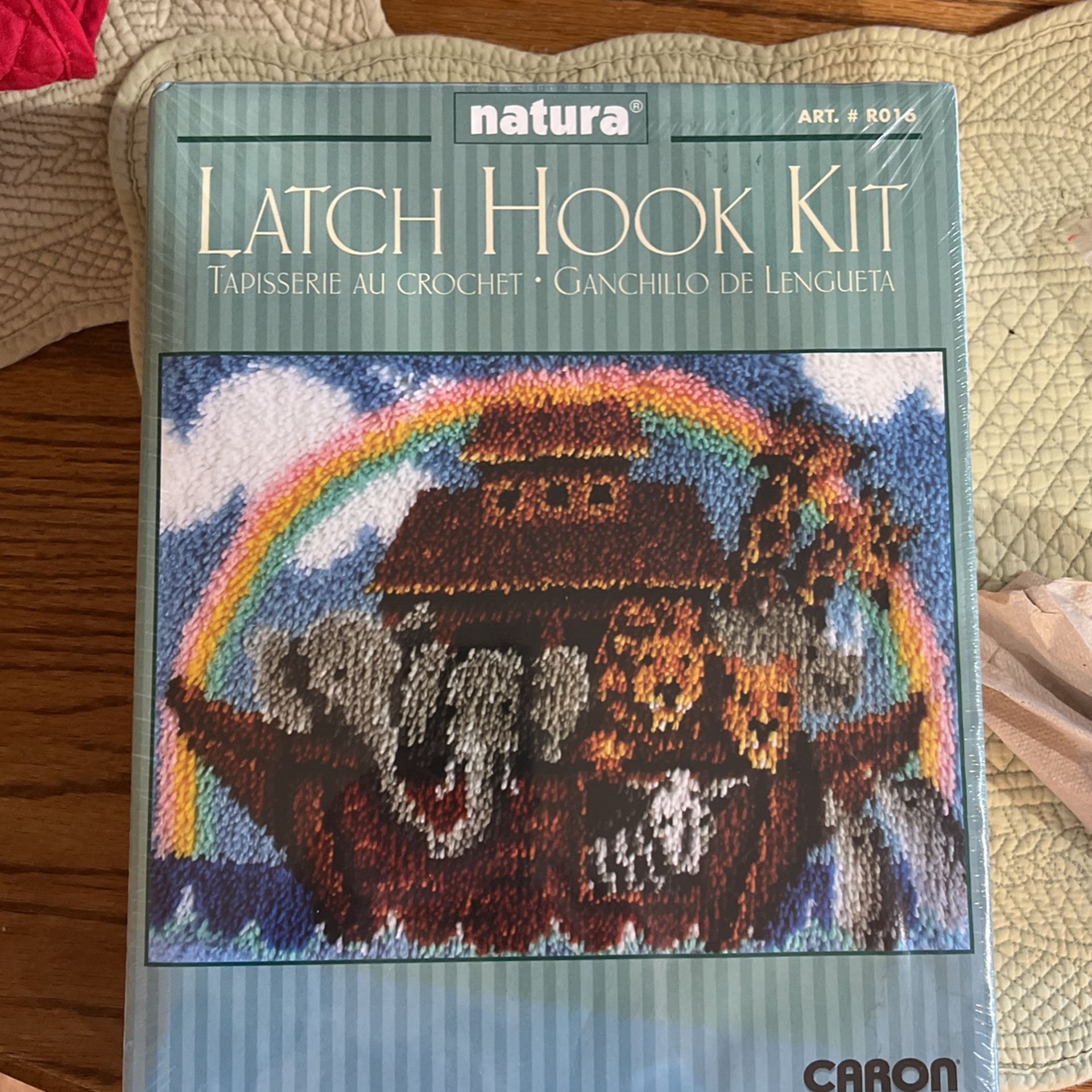 Latch Hook Kit. Noah’s Ark.
