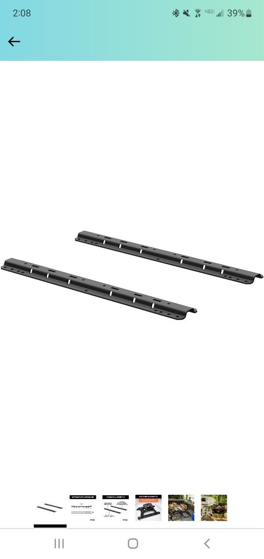 5th Wheel Mounting Brackets