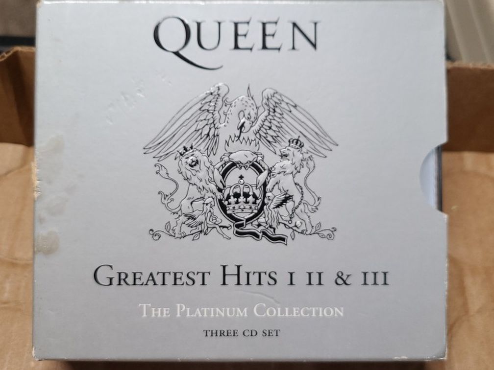 Queen Greatest Hits 1, 2, & 3