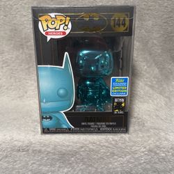 Batman Teal Chrome Funko Pop
