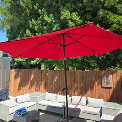 Umbrella And Metal Stand