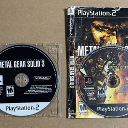 Metal Gear Solid 3 Snake Eater - PlayStation 2