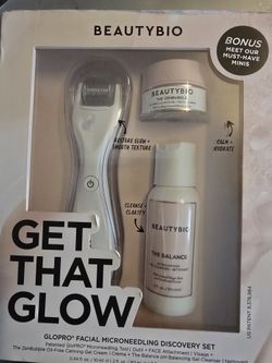 BeautyBio Get That Glow GloPRO Facial Microneedling Discovery Set