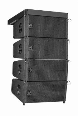 Professional line array sound system