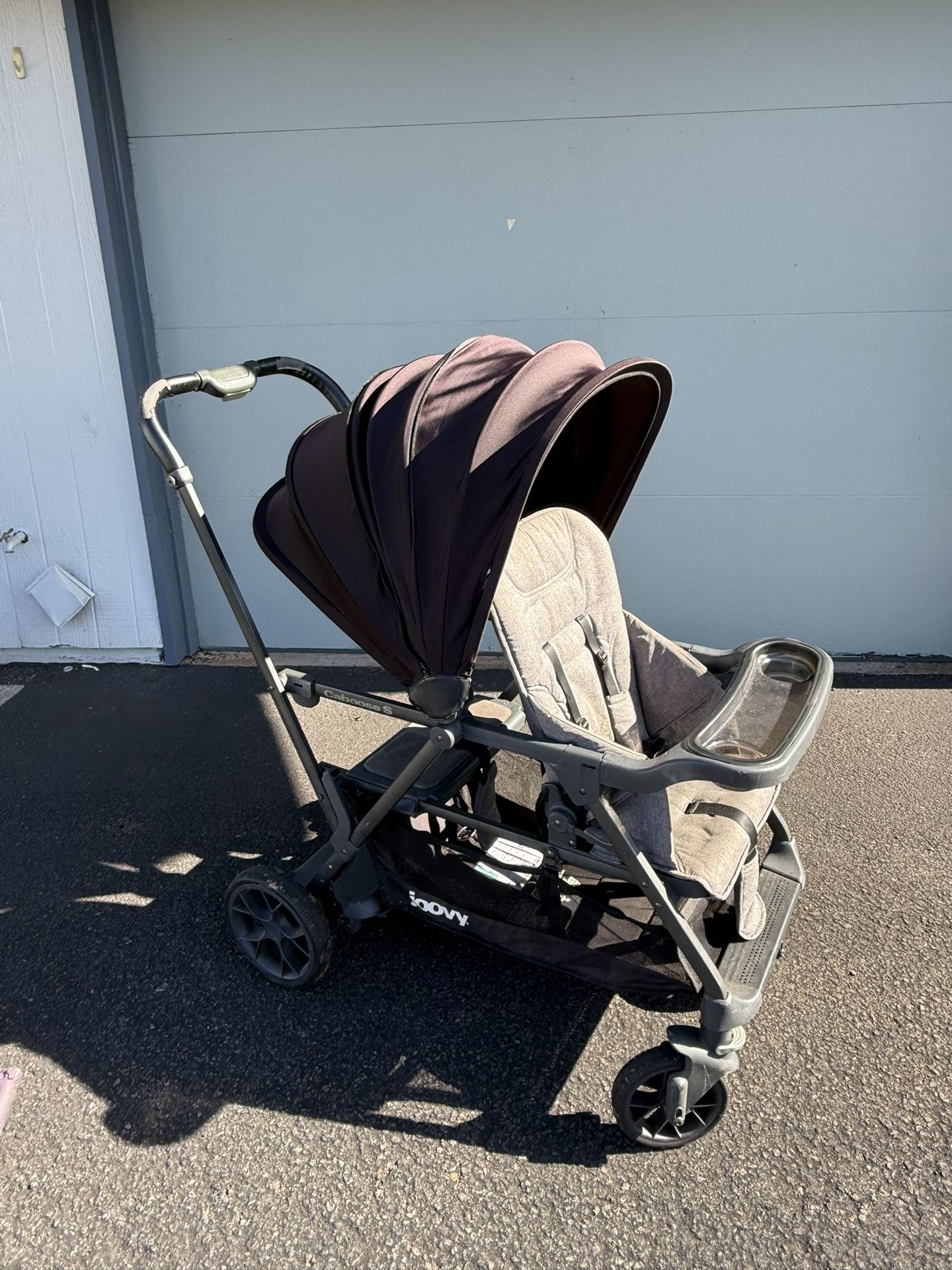 Joovy Caboose RS Sit And  Stand Double Stroller