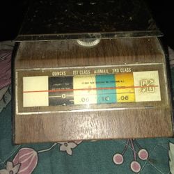 Post Office Scale 1960s  6-/ 4 Inches
