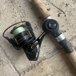 Penn Clash 4000 Star Rod Combo