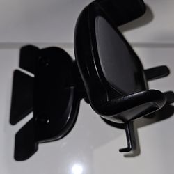 Car CD player phone holder