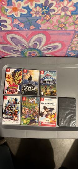 Nintendo Switch game cases