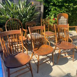 4 Antique Dining Chairs
