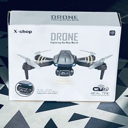   Brand new Drone with REAL WIFI TRANSMISSION Camera 1080P HD, FPV Drones with 2 Batteries,
