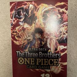 One Piece Tcg Starter Deck Ultra Deck Three Brothers St 13 With Special Don Bonus Pack 