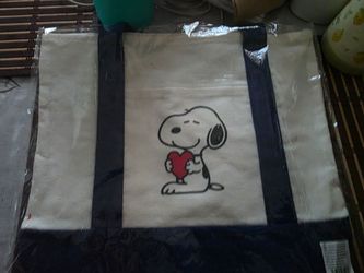 Snoopy tote bag