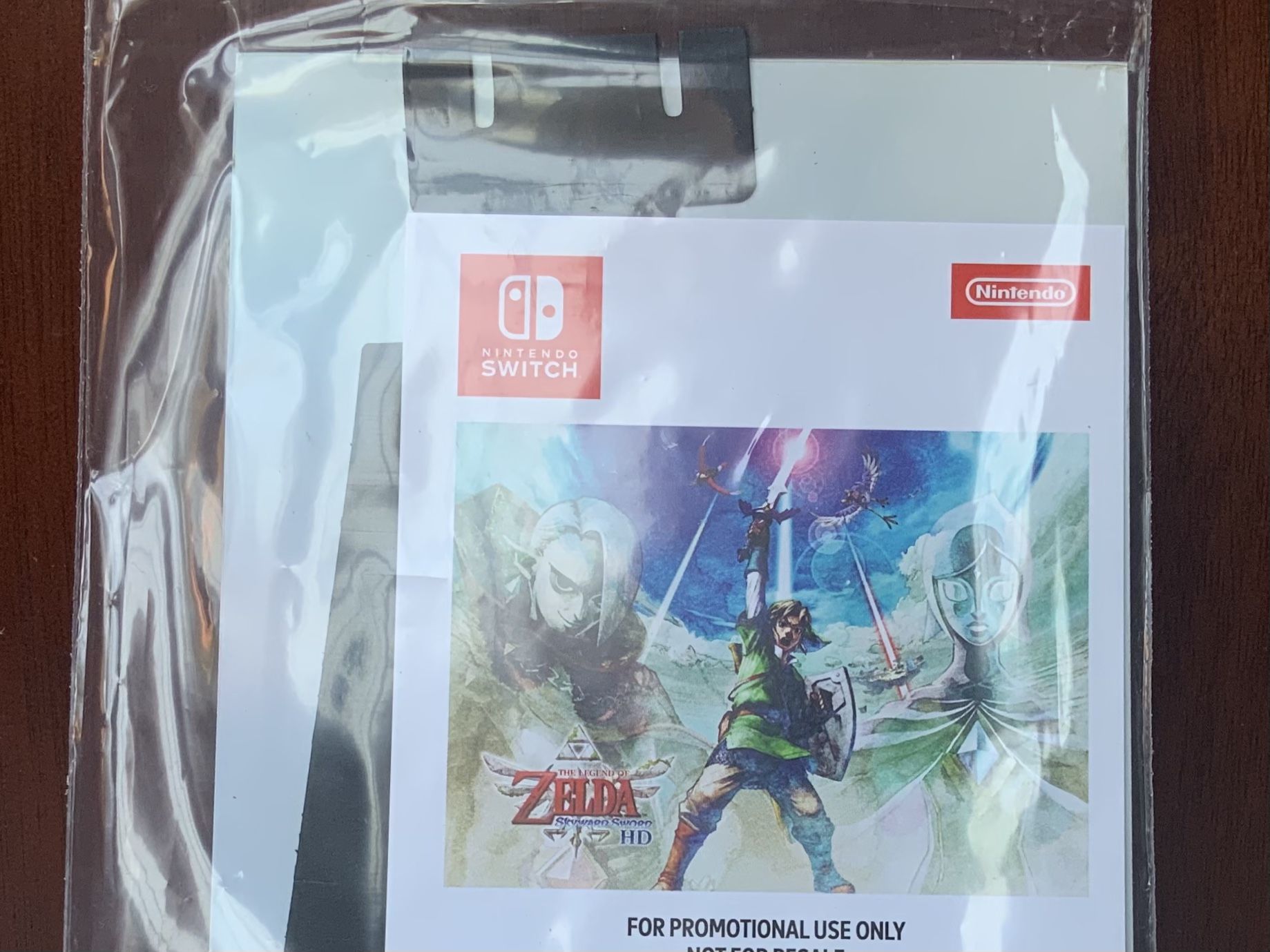 The Legend of Zelda Skyward Sword HD Acrylic PANEL (Collector’s Rare Item — Hard To Find)