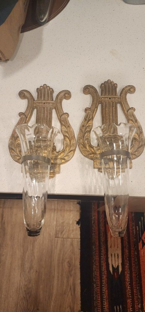 Vintage Flower Metal Wall Mounts