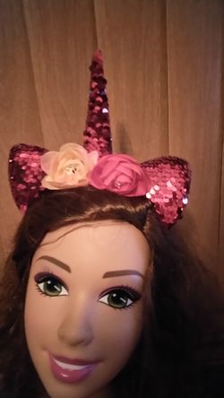 Unicorn Sequin Headband