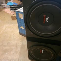 Speakers With Box 2 15in Speakers
