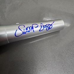 Snoop Dogg Autographed Mic 100%Authentic.