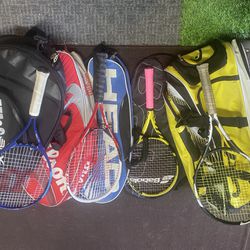 Tennis Rackets, Bags And Backpacks