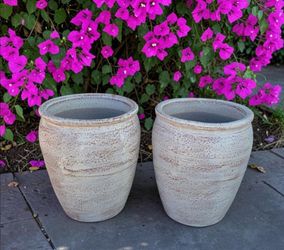 Clay pots