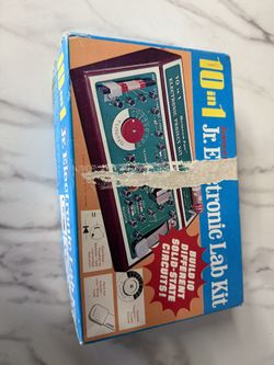 10 in 1 Jr Electronic Lab Kit Science Fair