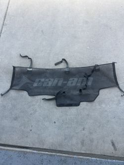 Can Am X3 Rear Wind Screen