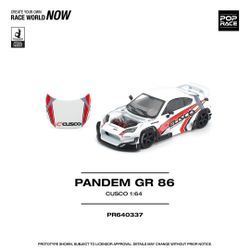 Pop Race 1:64 Toyota Pandem GR86 - Cusco PR640337
