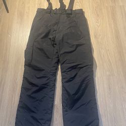 Sport Essentials Mens Black Ski Snow Pants Size Large