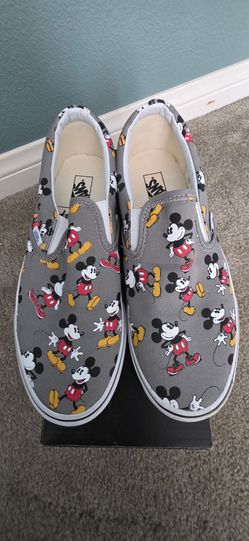 Gray Disney Vans