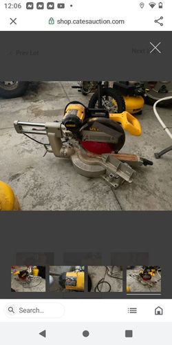 Dewalt Sliding Compound Miter Saw - Model DW708