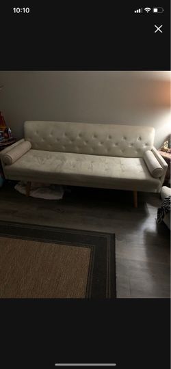 Cream 3 seater couch