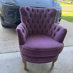 Children’s Purple Chair