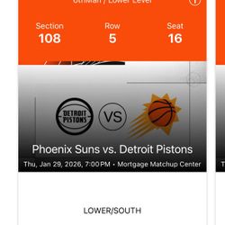 Suns VS Pistons