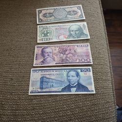 Billetes Mexicanos 4 por 12 I Got More Bills