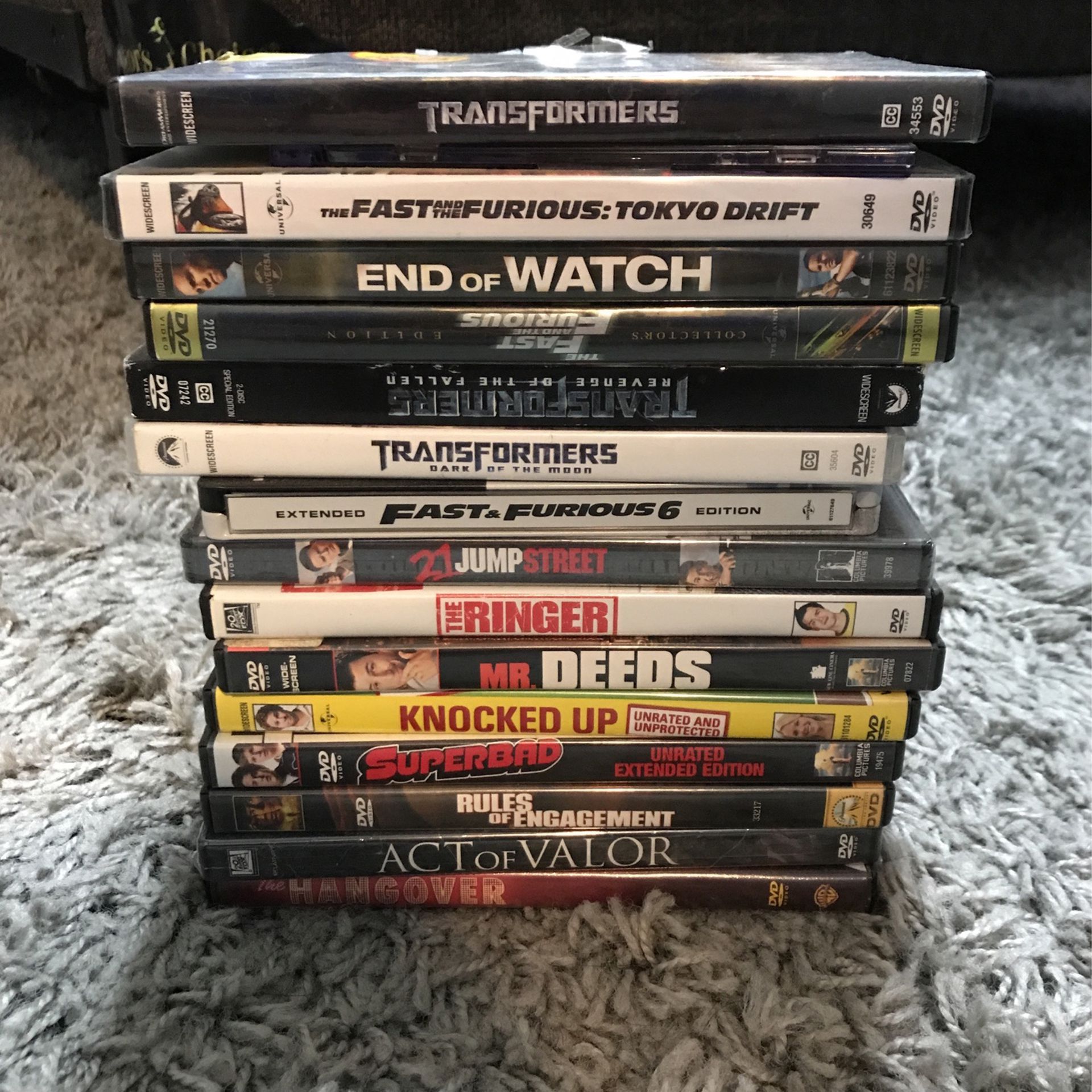 Stack of DVD’s