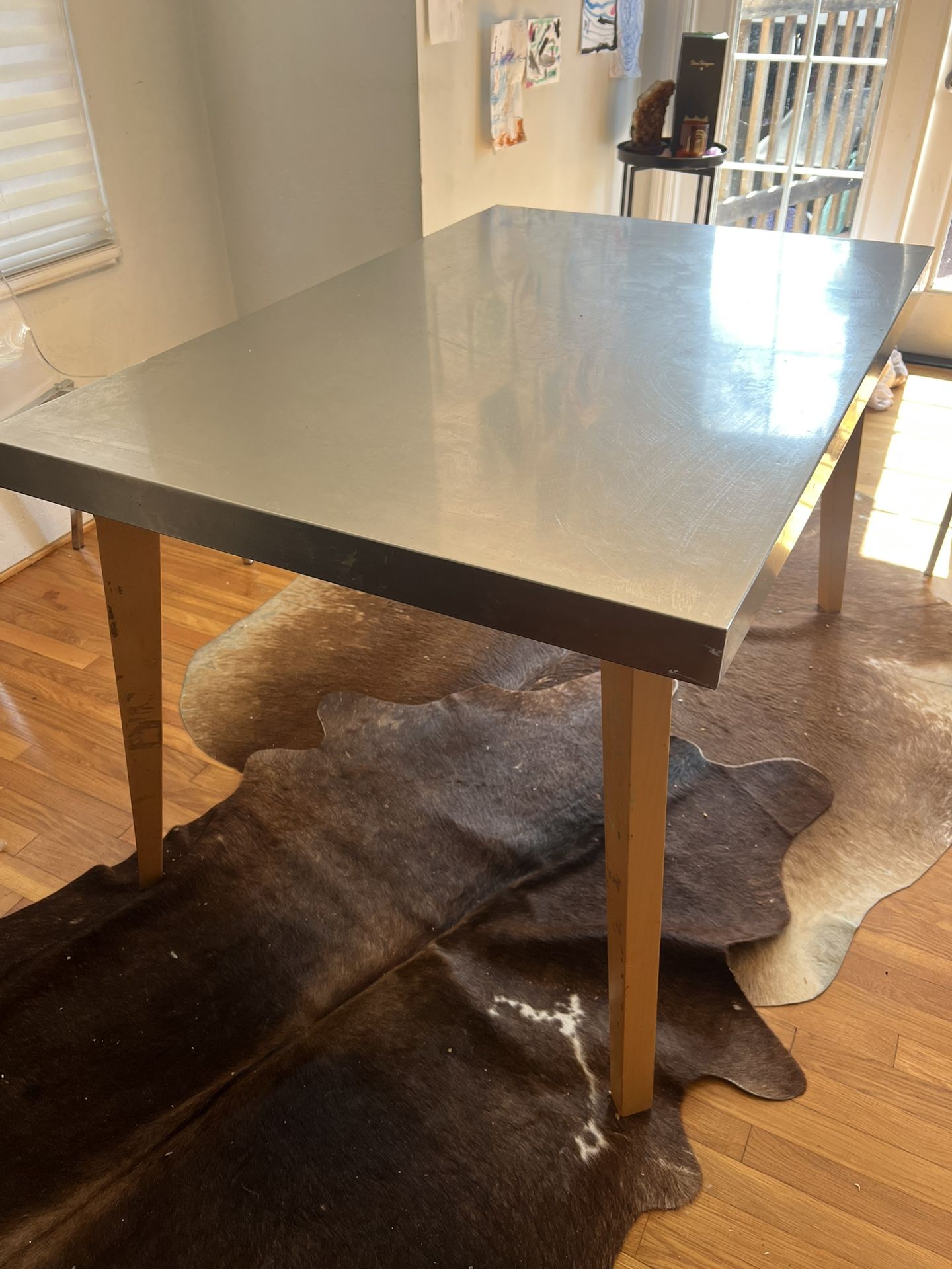 Stainless Dining Table