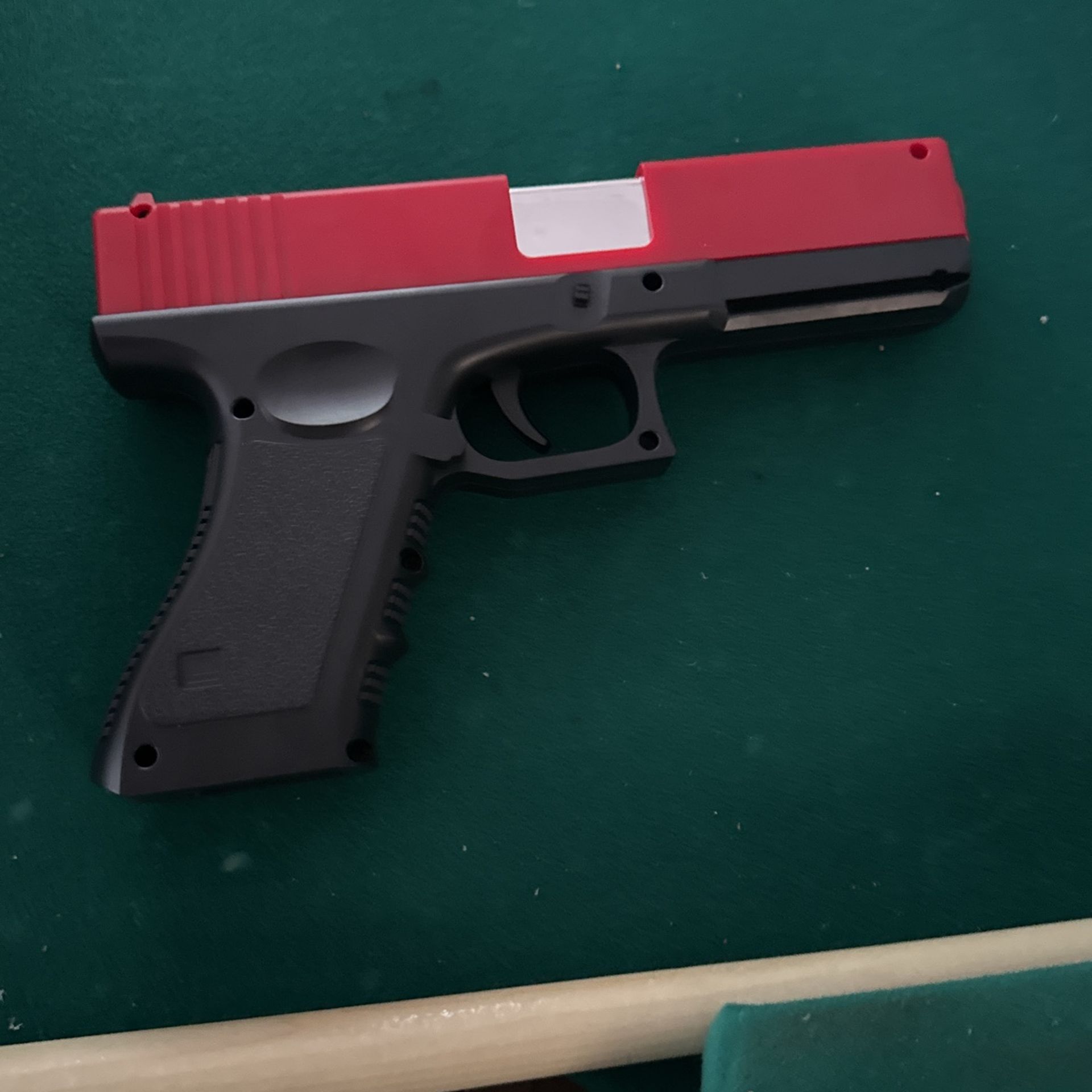 Red Functional Toy Gun