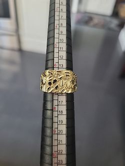 14kt Gold Filled Size 7 Nugget Ring,  Beautiful 😍 