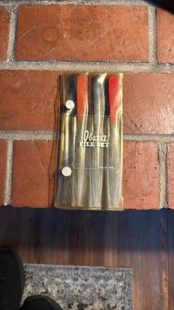 Vintage Set Of Ibanez Guitar Fret And Nut Files