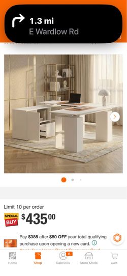 U Shaped Desk