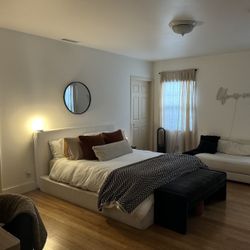 Soft Frame Queen Bed With Box Spring