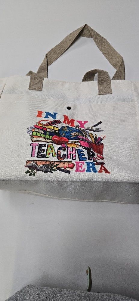 TEACHER ERA TOTE BAG